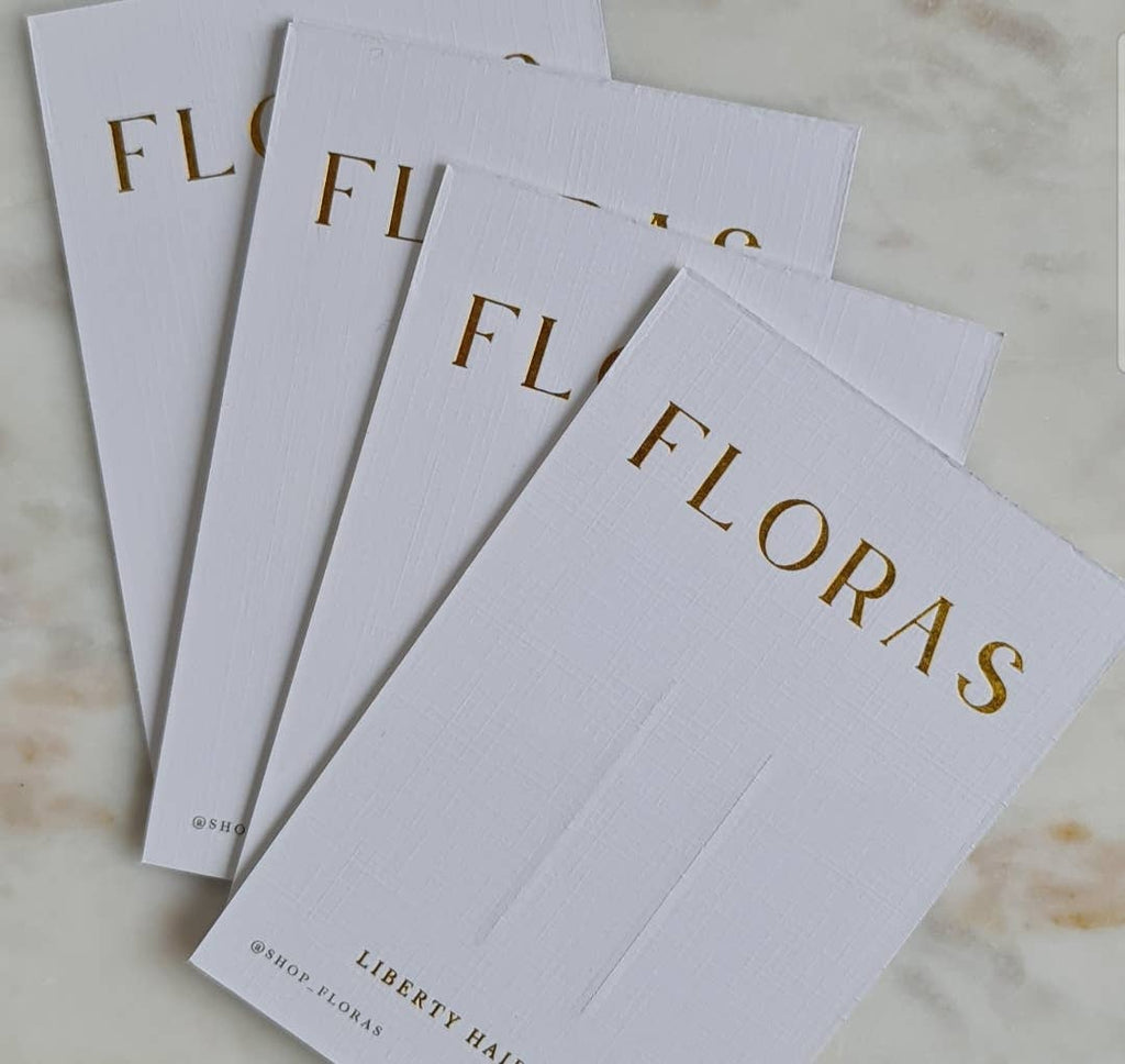 Almond Scallop Clips - Liberty Betsy Ann Grey