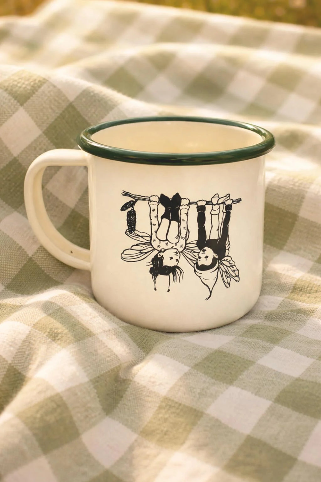 Mandy Sutcliffe - 'Pixie Pals' Enamel Mug