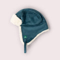 Little Green Radicals - Blue Sherpa Fleece Cosy Hat