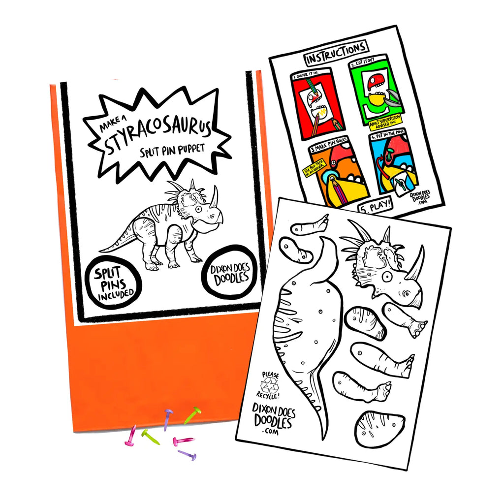 Split Pin Puppet Craft - Assorted