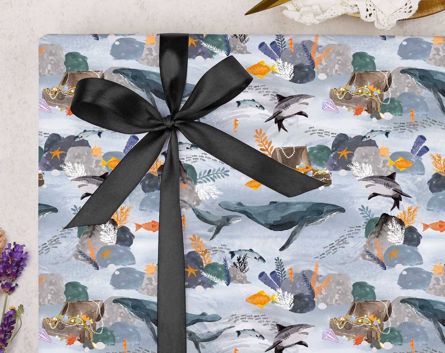 Under the Ocean Wrapping Paper