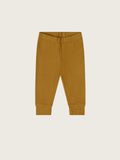 Organic Zoo - Organic Cotton Brown Ribbed Leggings