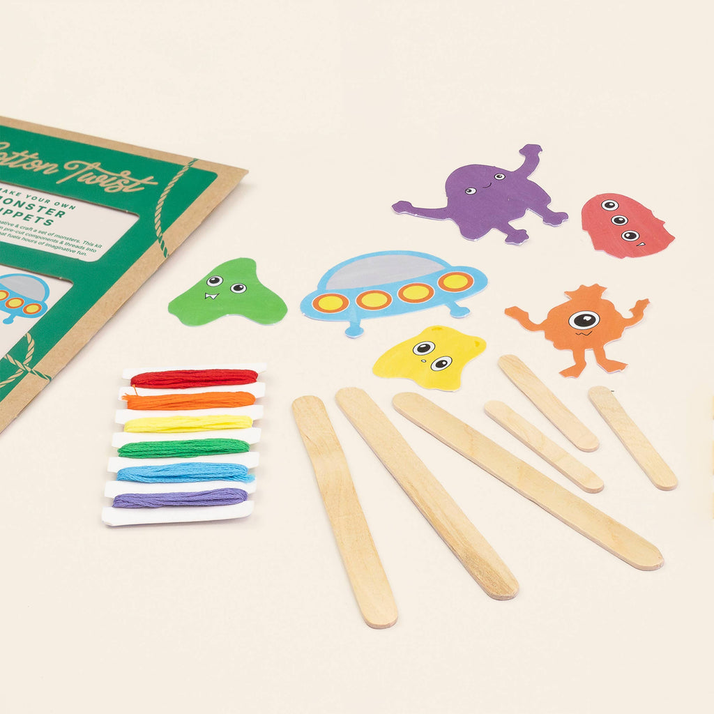 Make Your Own Monster Puppets Kit