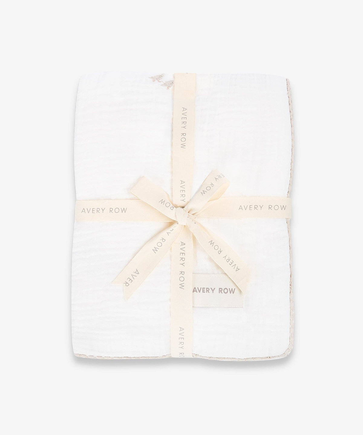 Embroidered Muslin Blanket - Little Farm