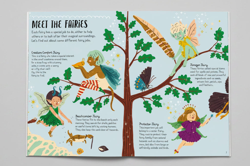 Fairy Tree House Book
