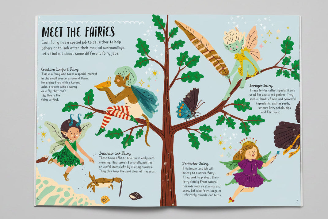 Fairy Tree House Book