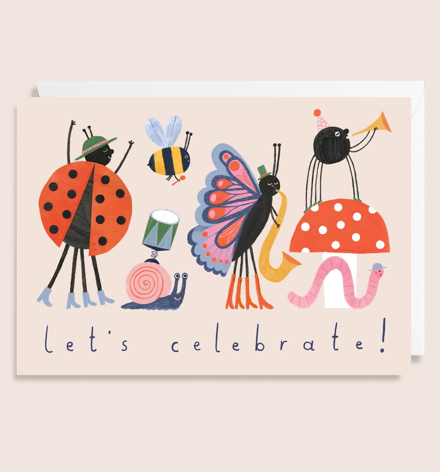 Birthday Card - Celebration Bugs