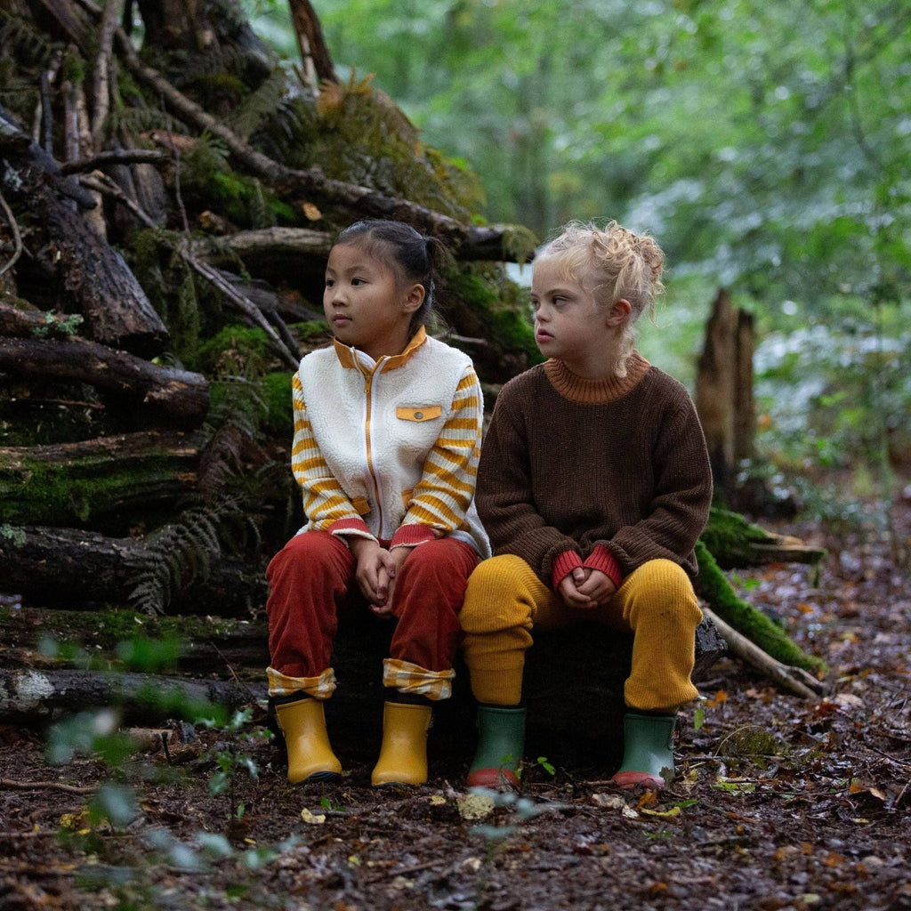 Little Green Radicals - Gold Welly Boots