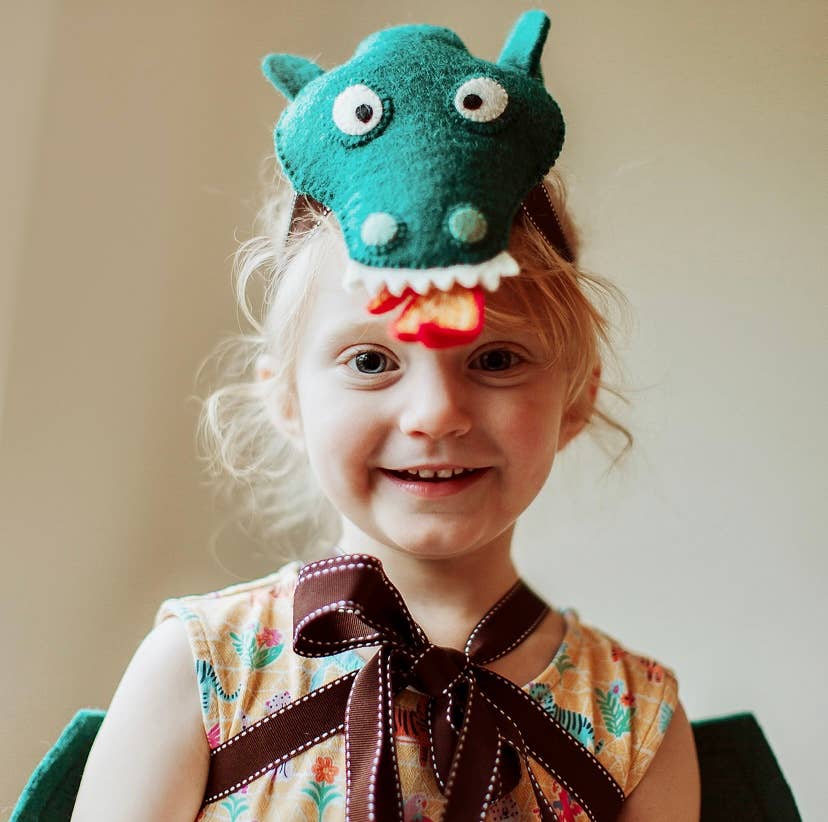 Dylan Dragon Dressing Up