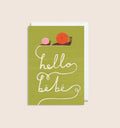 Mini New Baby Card | Hello Bebe Snail