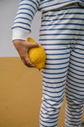 Sleepy Doe - Organic Cotton Navy Breton Pyjamas