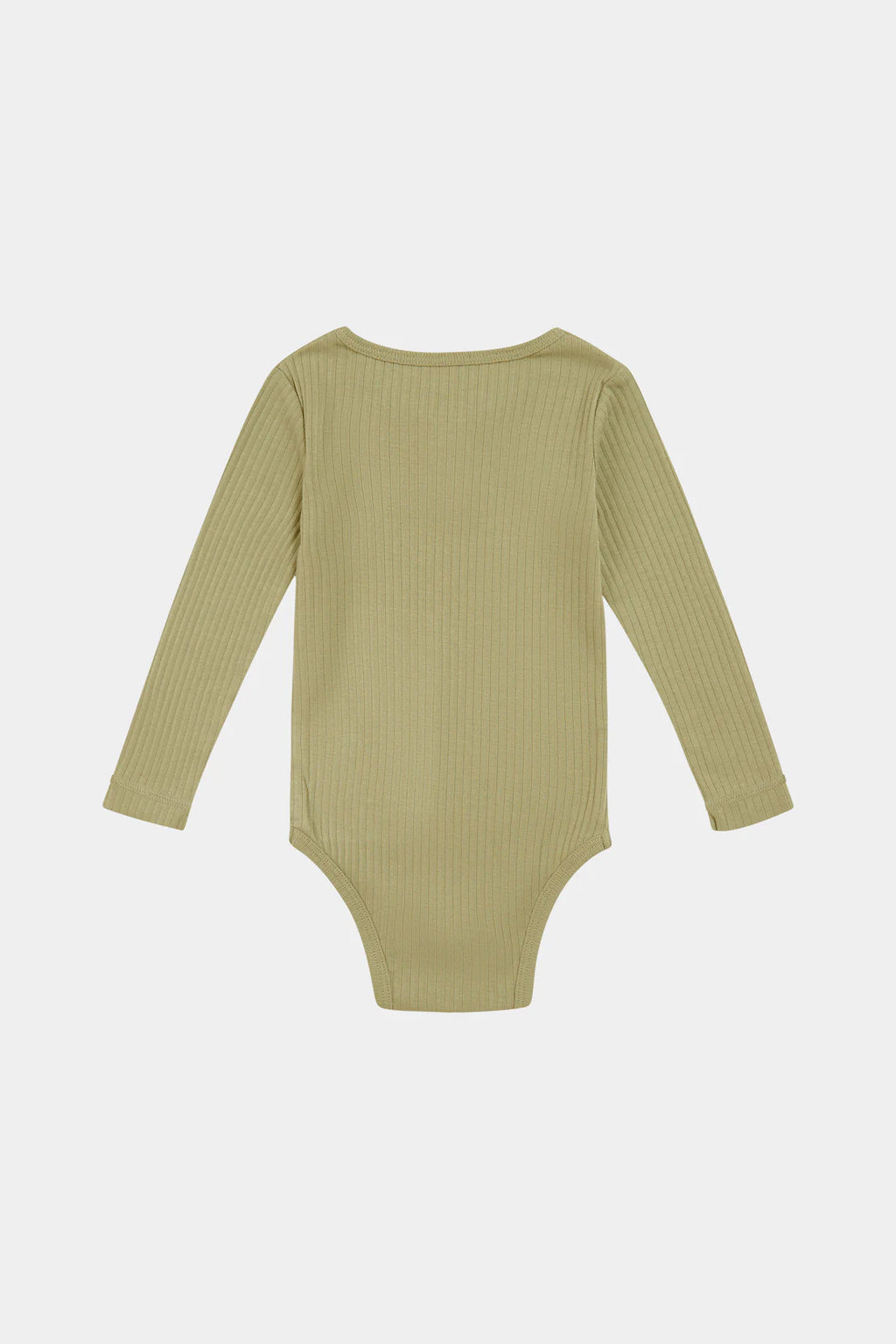 Happyology - Organic Essential Long-Sleeve Bodysuit - Moss