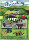 'On The Farm' Birthday Card