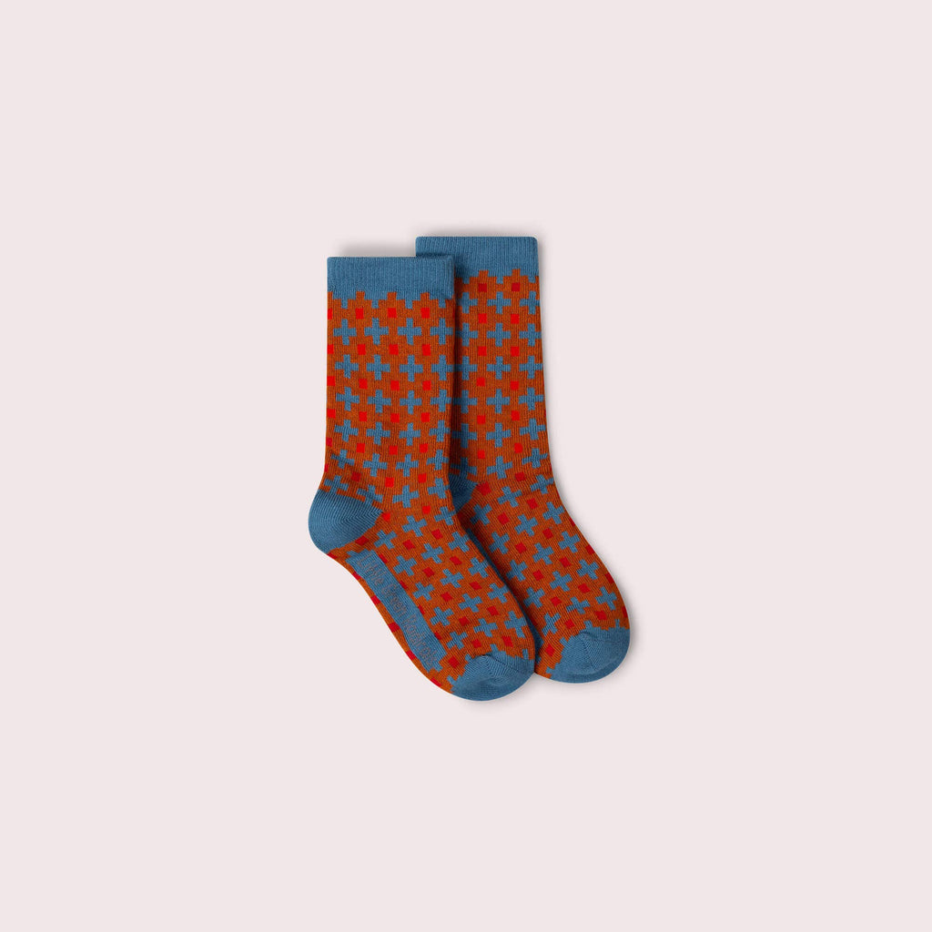 Little Green Radicals - Blue Penguins Ankle Socks (3 Pack)