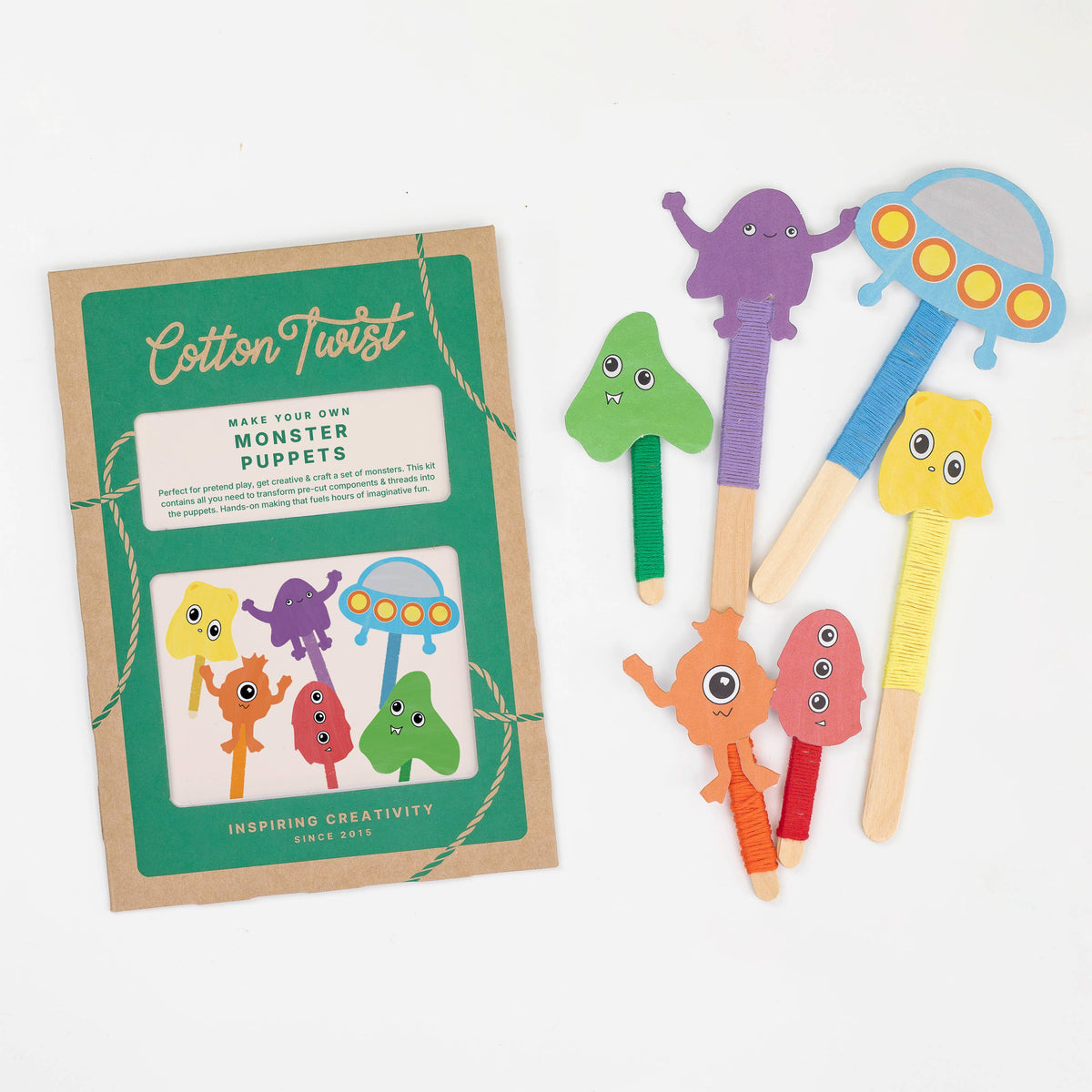 Make Your Own Monster Puppets Kit