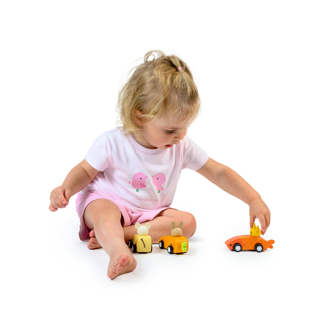 Mentari Animal Friends Racing Cars