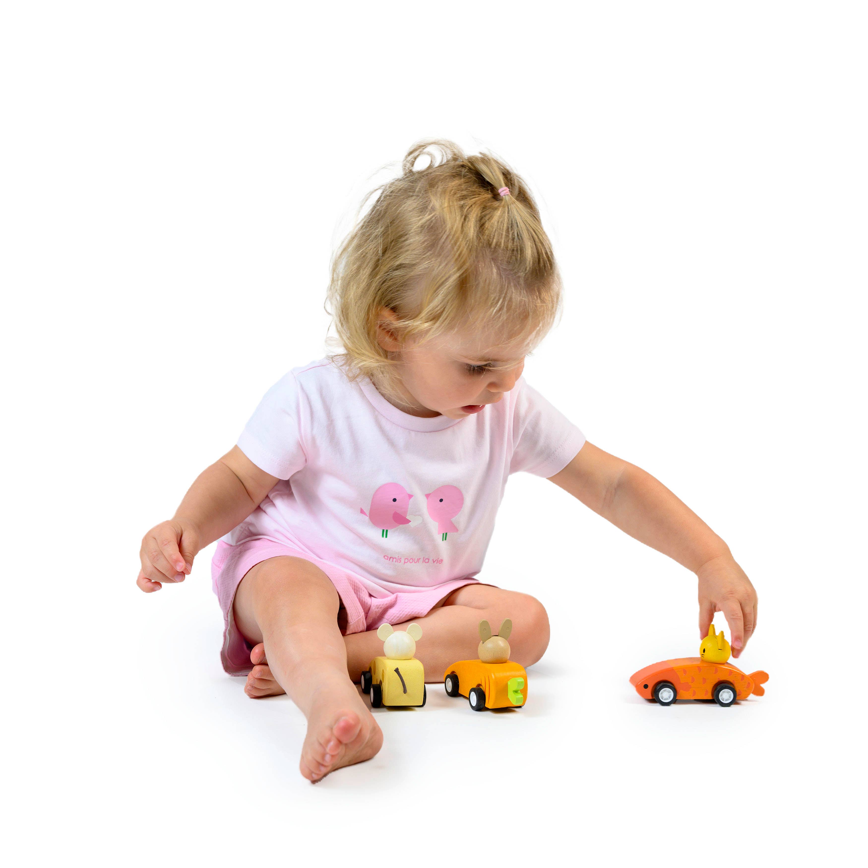 Mentari Animal Friends Racing Cars