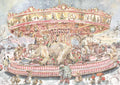 A4 Advent Calendar - Winter Carousel