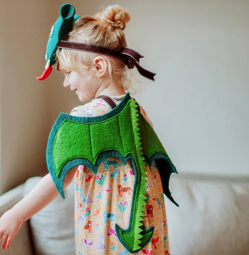 Dylan Dragon Dressing Up