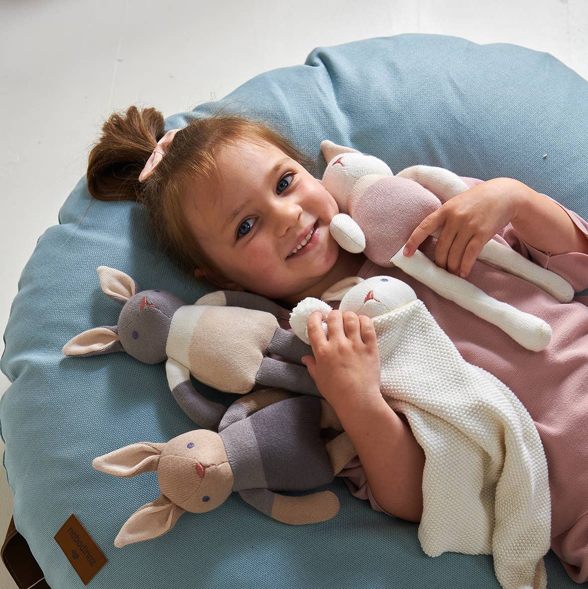 Baby Threads - Organic Cotton Grey Bunny