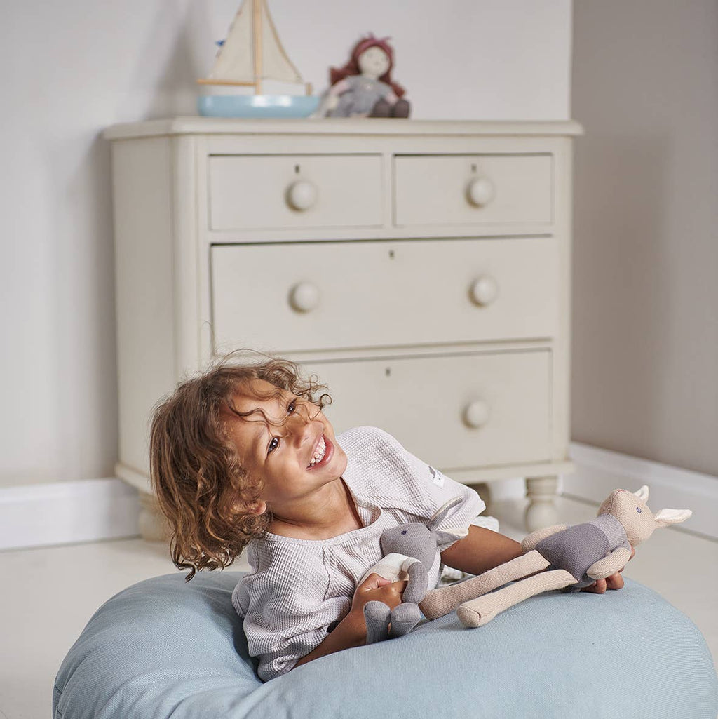 Baby Threads - Organic Cotton Grey Bunny