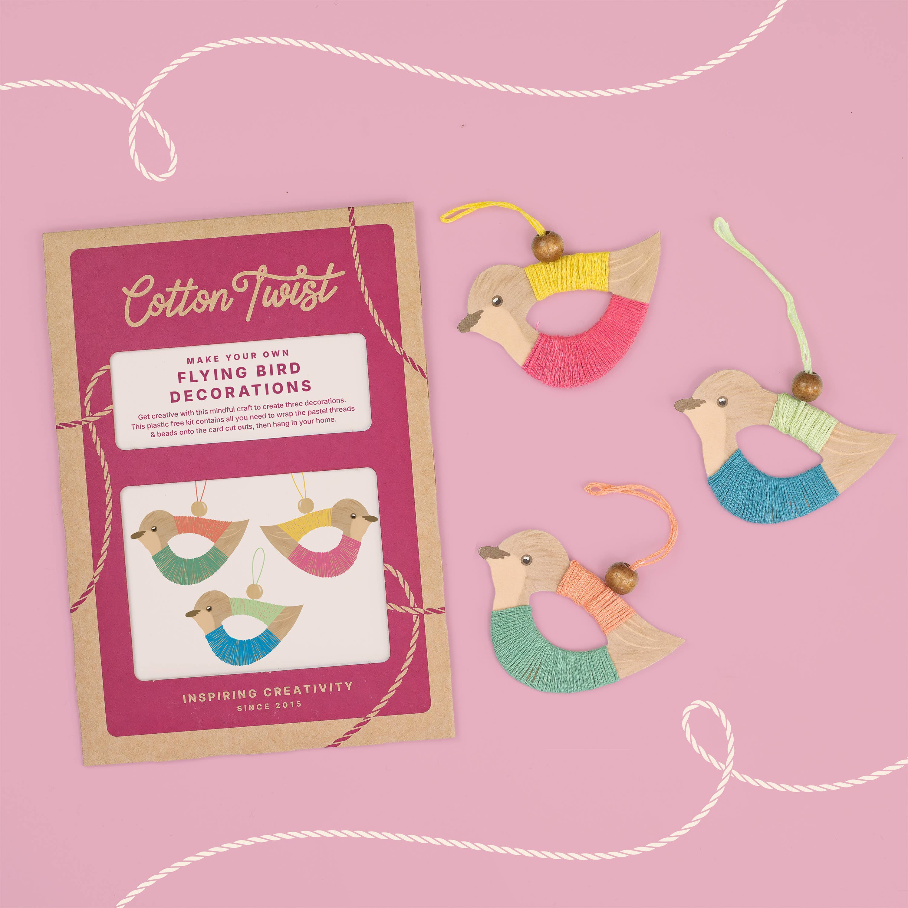 Make Your Own Flying Bird Decorations Kit