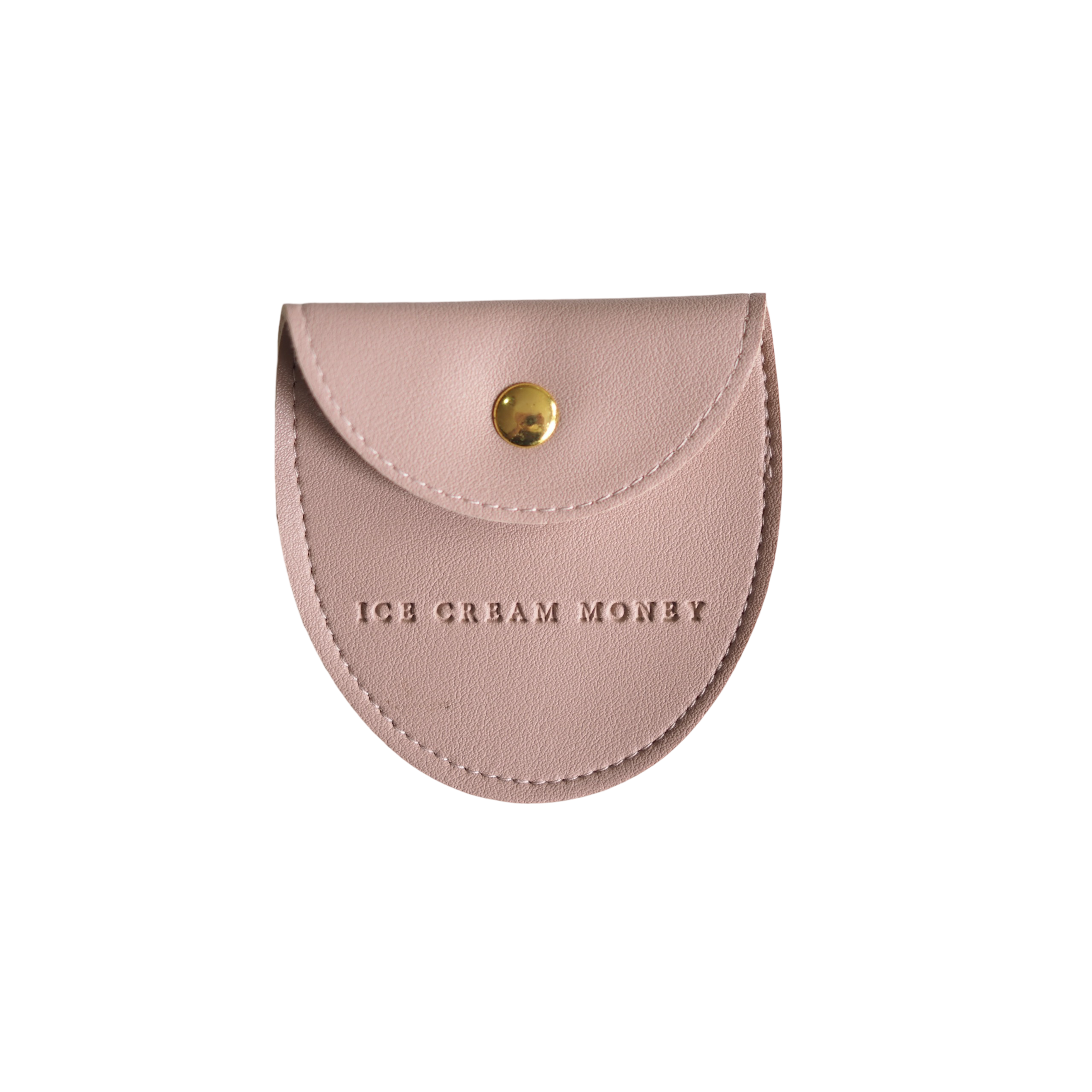 Ice Cream Money Purse - Strawberry Pink