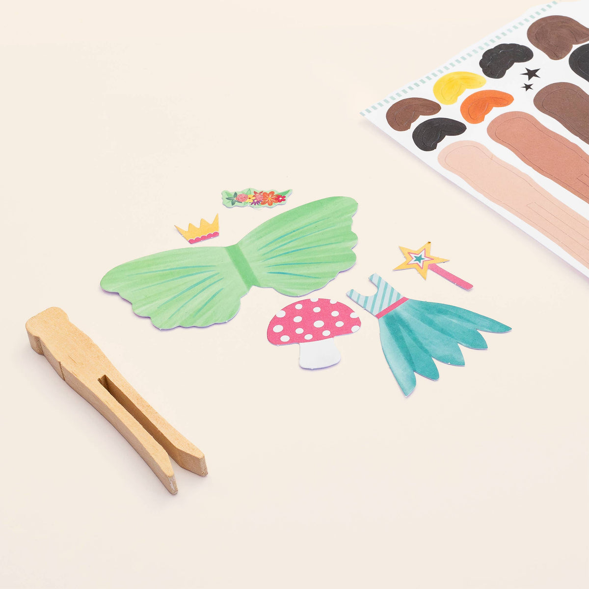 Make Your Own Fairy Peg Doll Kit