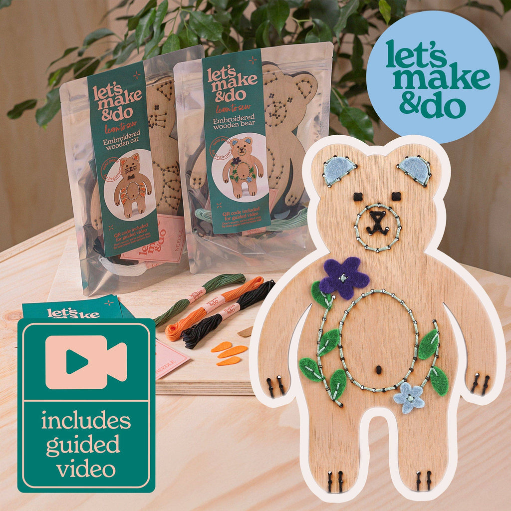 Learn To Sew - Bear Kit