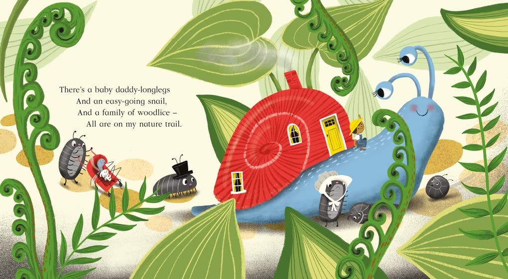 Nature Trail by Benjamin Zephaniah, Board Book