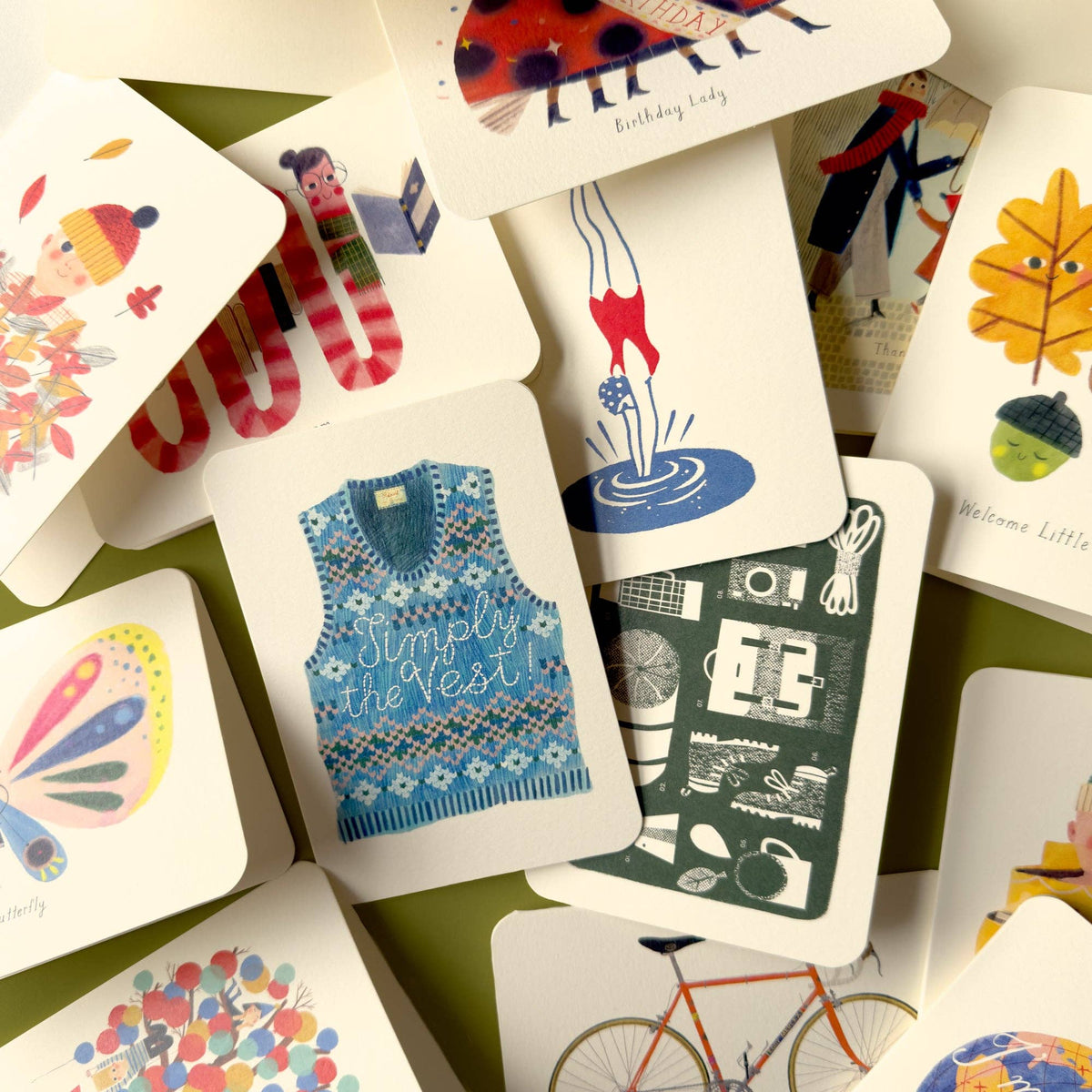 Born to be Wild Greetings Card