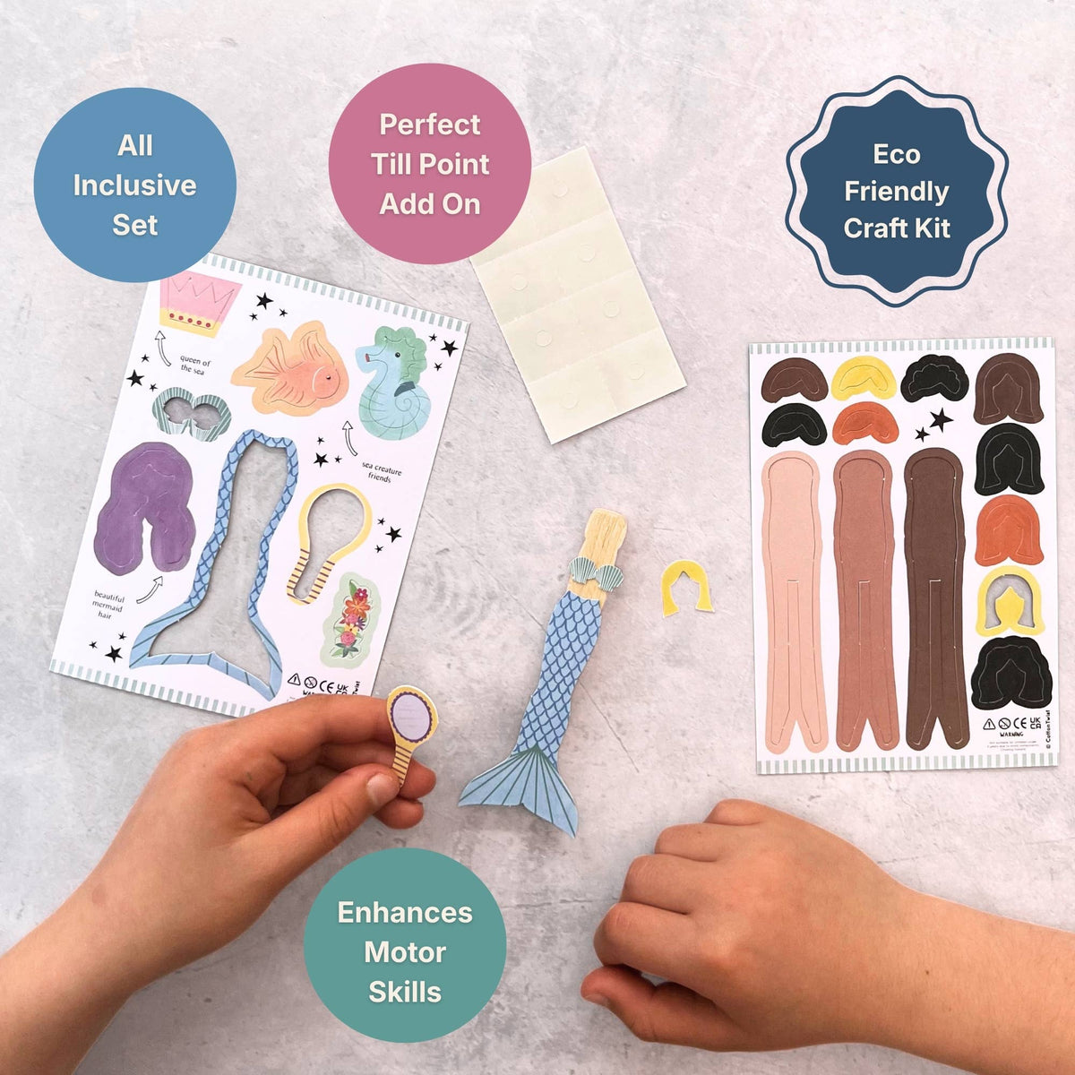 Make Your Own Mermaid Peg Doll