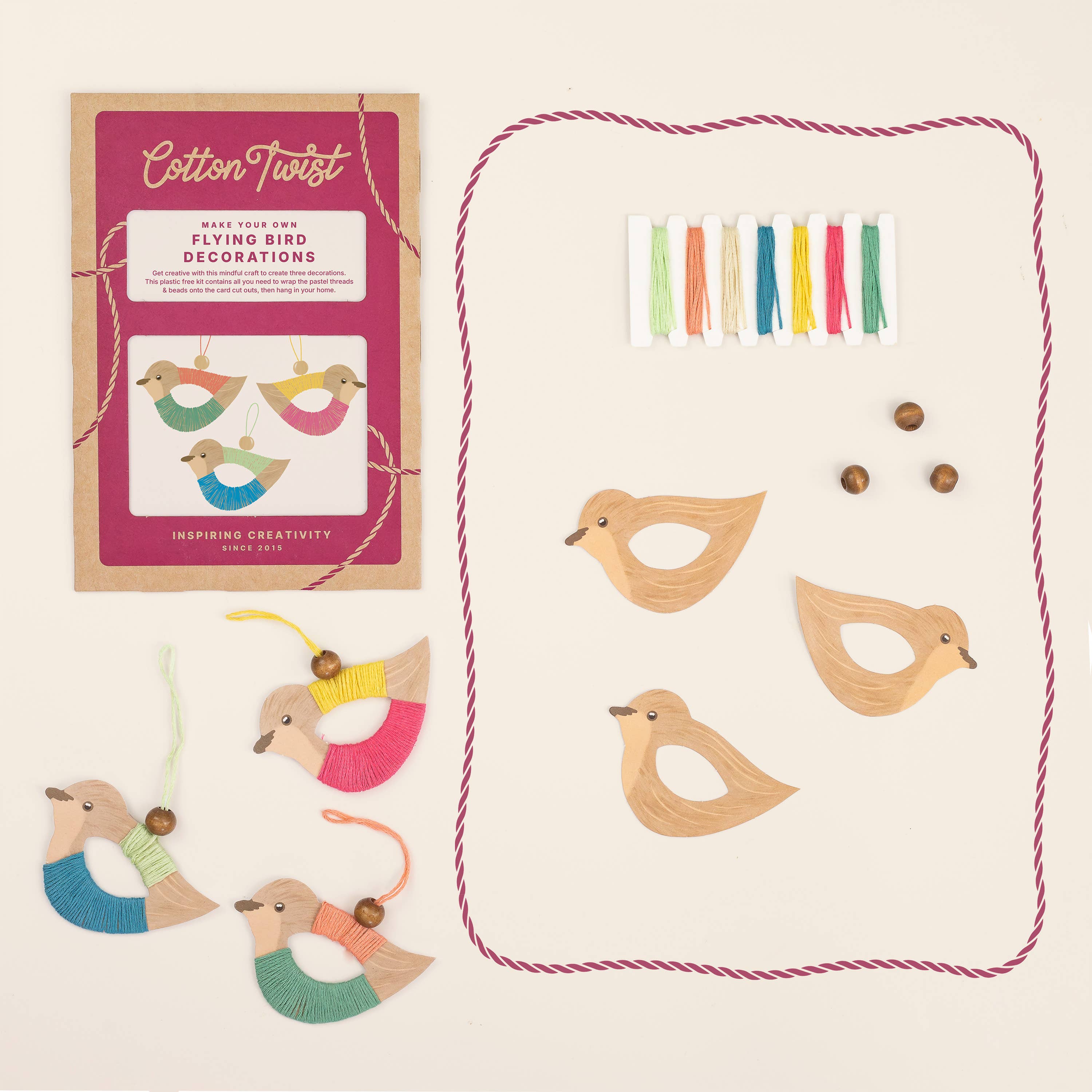 Make Your Own Flying Bird Decorations Kit