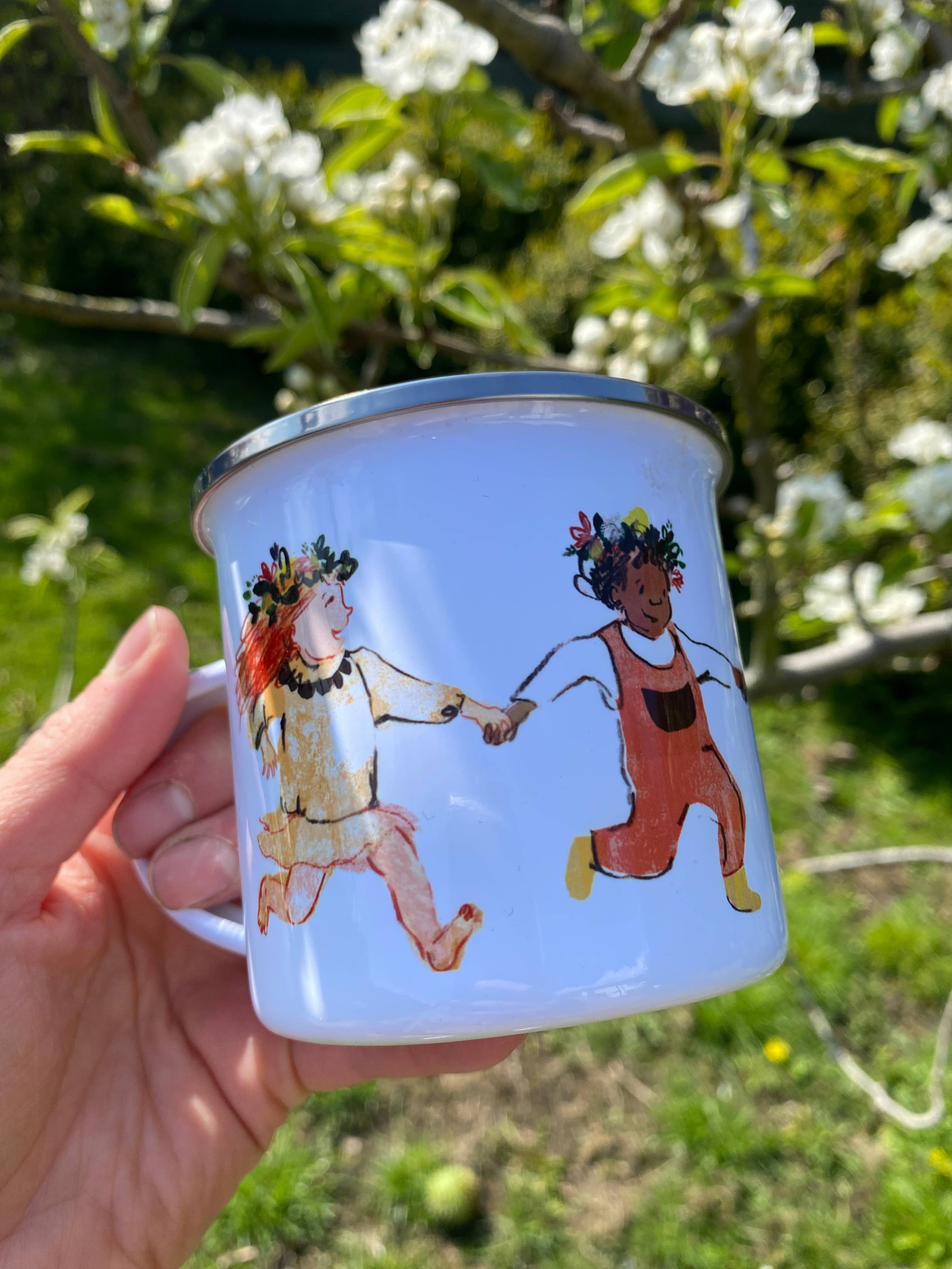 Friends Enamel Mug
