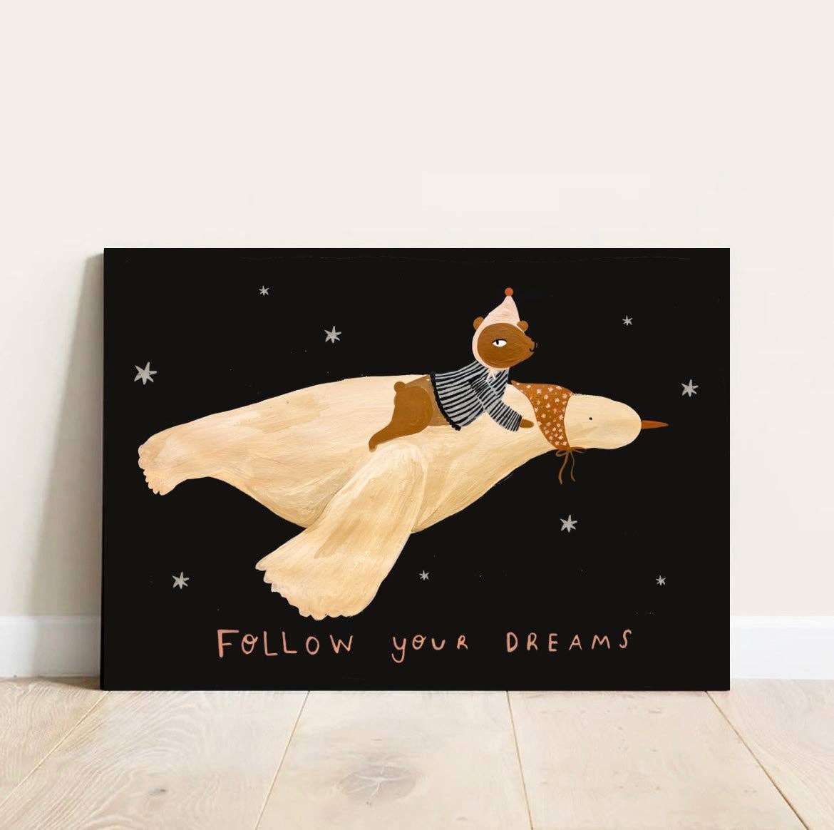 Follow Your Dreams Art Print: A4
