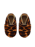 Baby Suede Slipper Shoes - Leopard: 3-6M