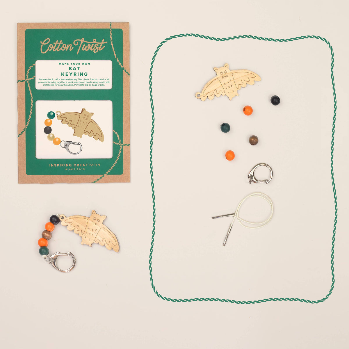 Make Your Own Bat Keyring