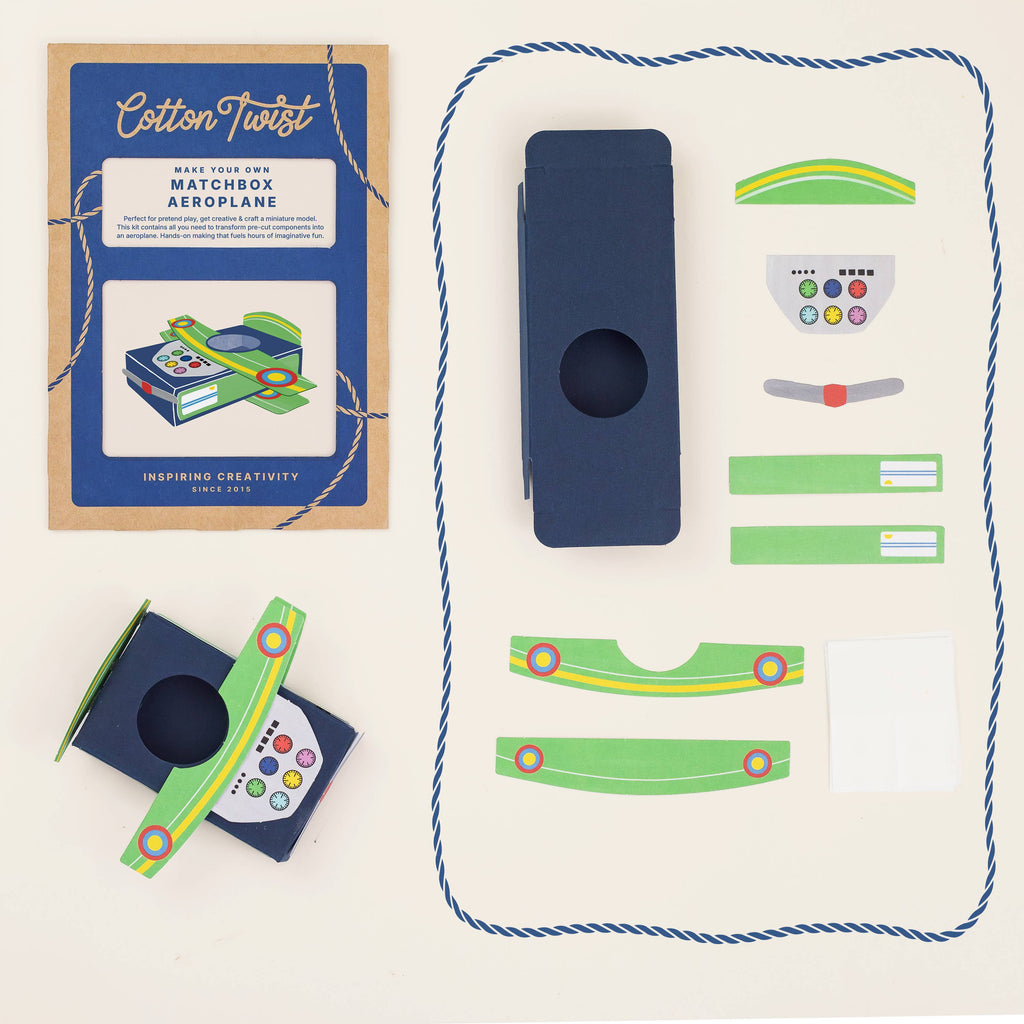 Make Your Own Matchbox Aeroplane Kit