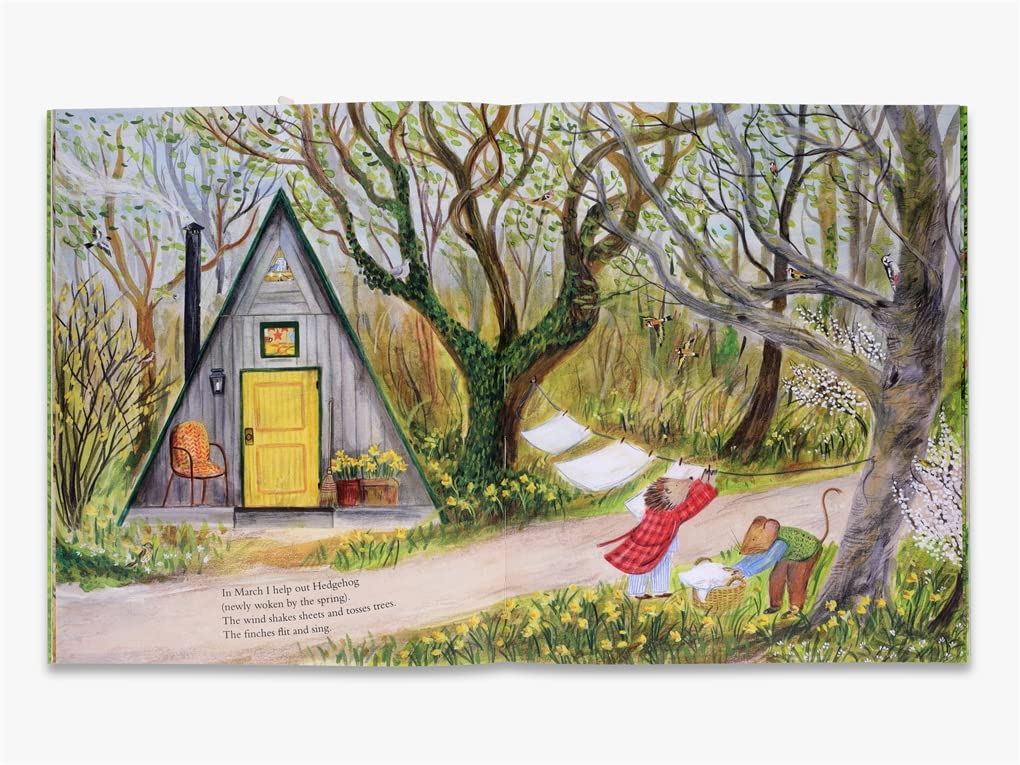 Mouses Wood, by Alice Melvin Board Book