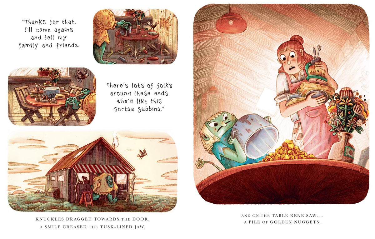 The Cafe at the Edge of the Wood, by Mike Please