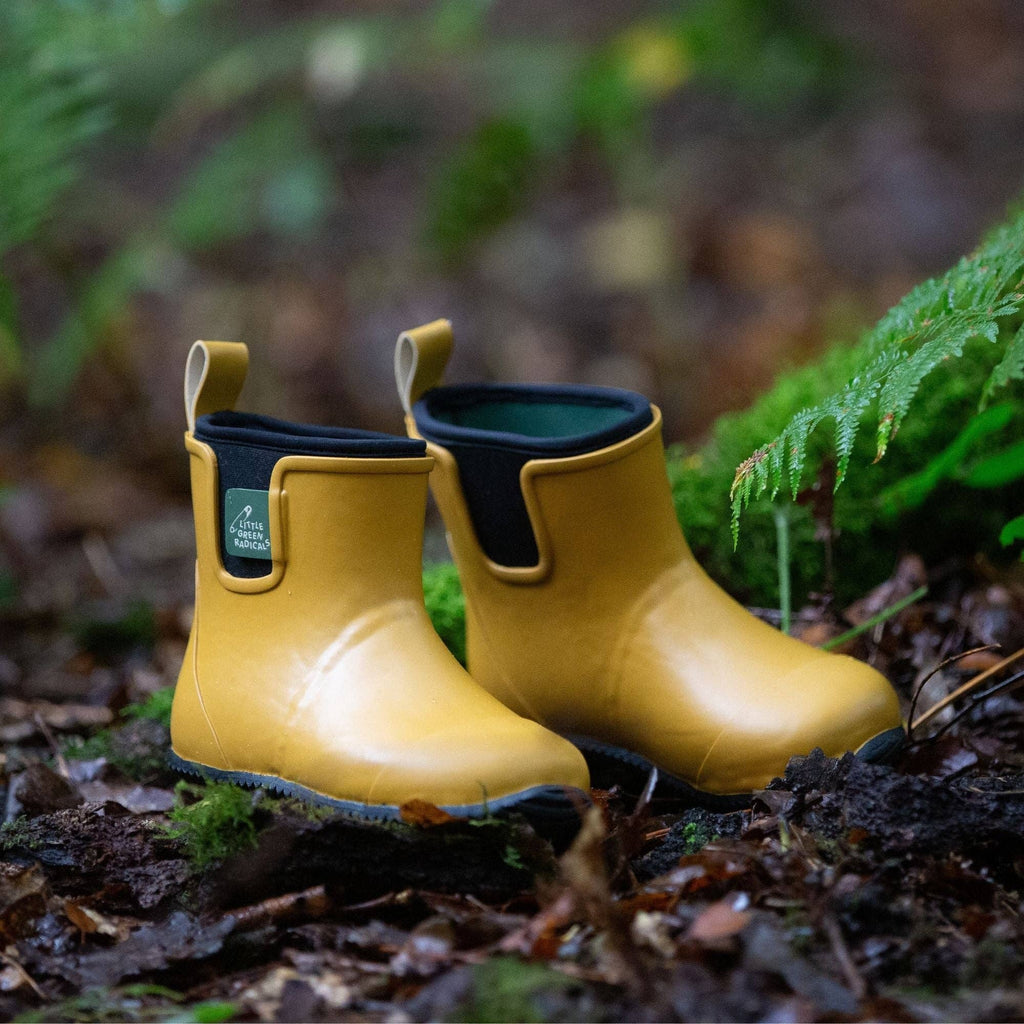 Little Green Radicals - Gold Welly Boots