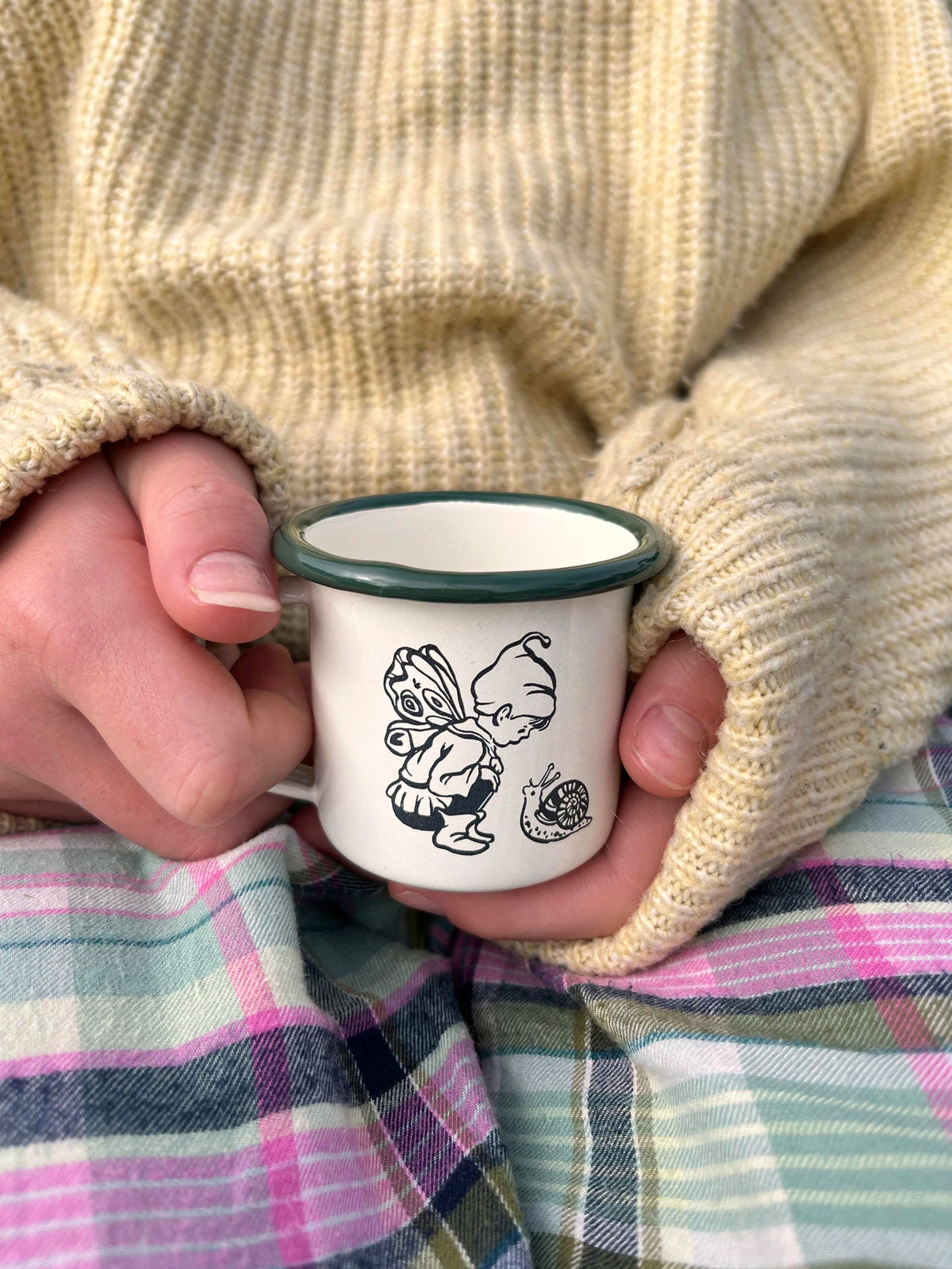 Snail Pixie Mini Enamel Mug