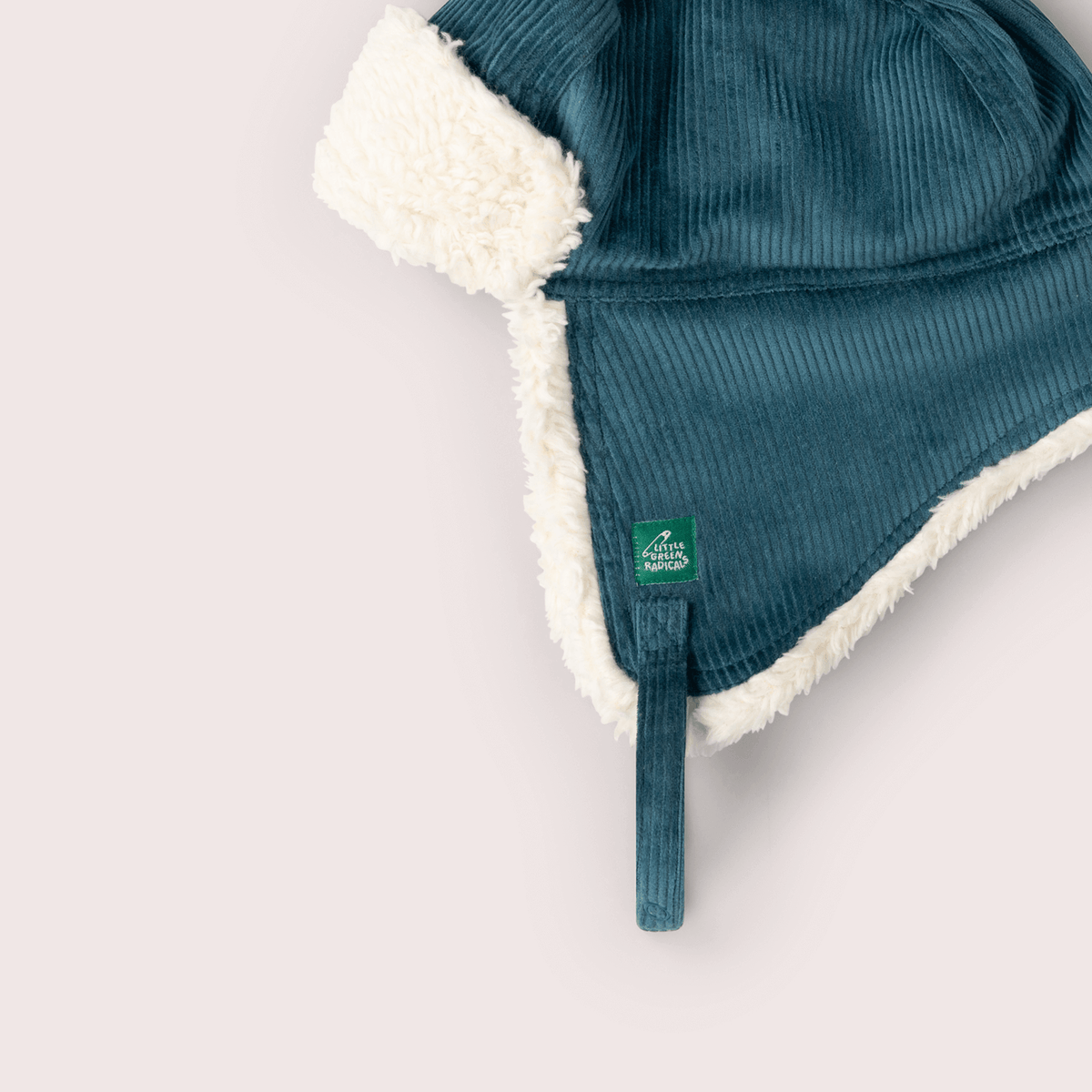 Little Green Radicals - Blue Sherpa Fleece Cosy Hat