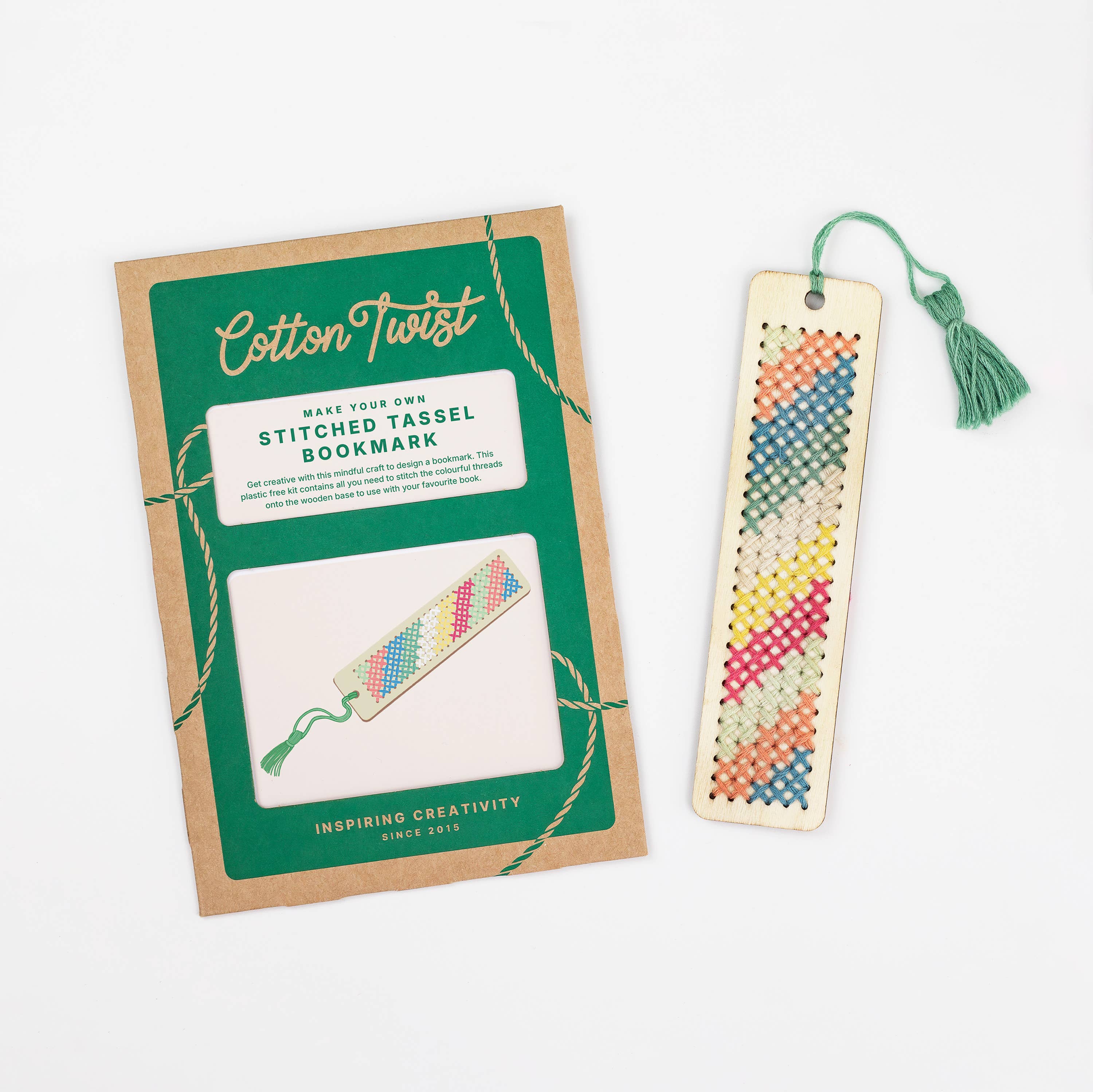 Make Your Own Stitched Tassel Bookmark Kit