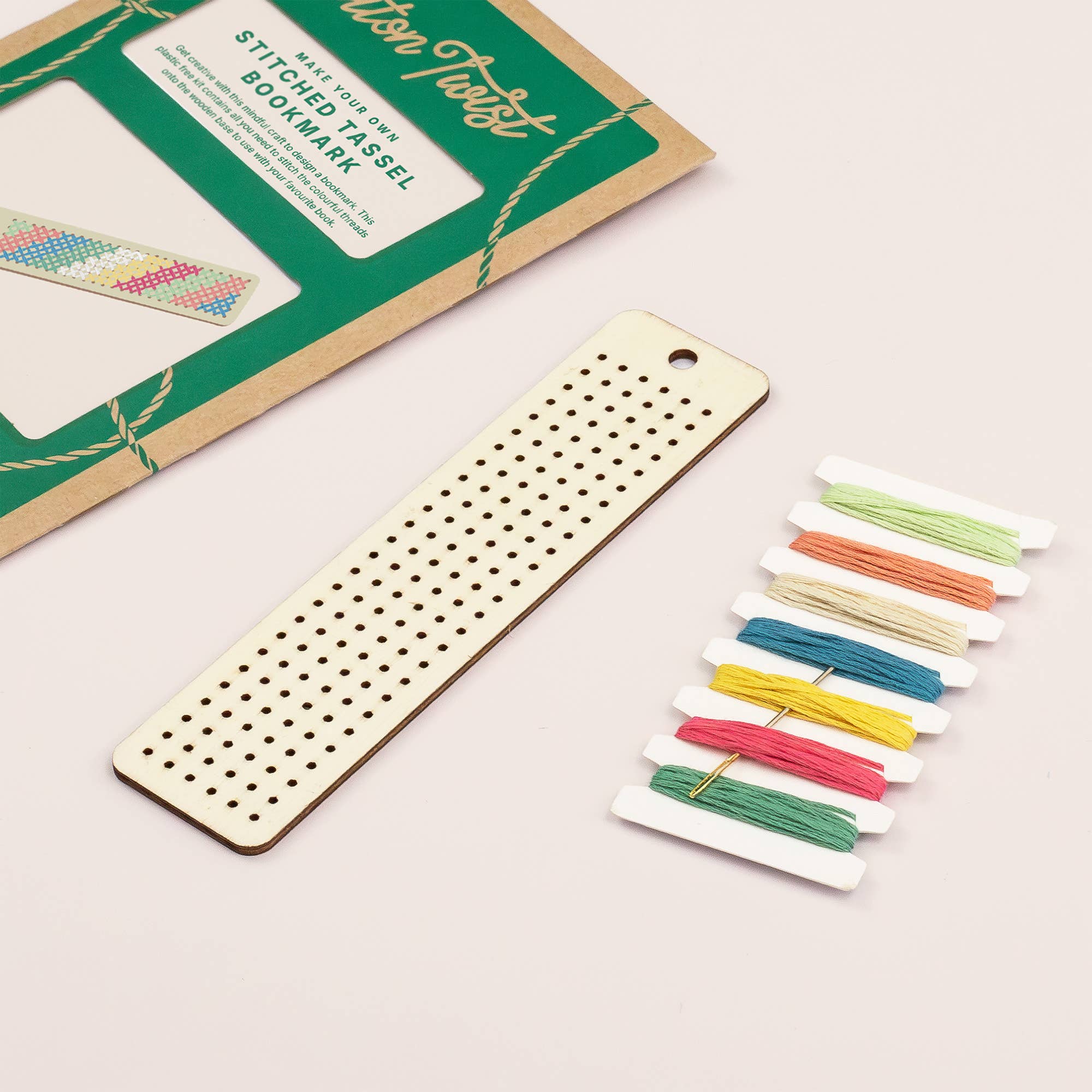 Make Your Own Stitched Tassel Bookmark Kit