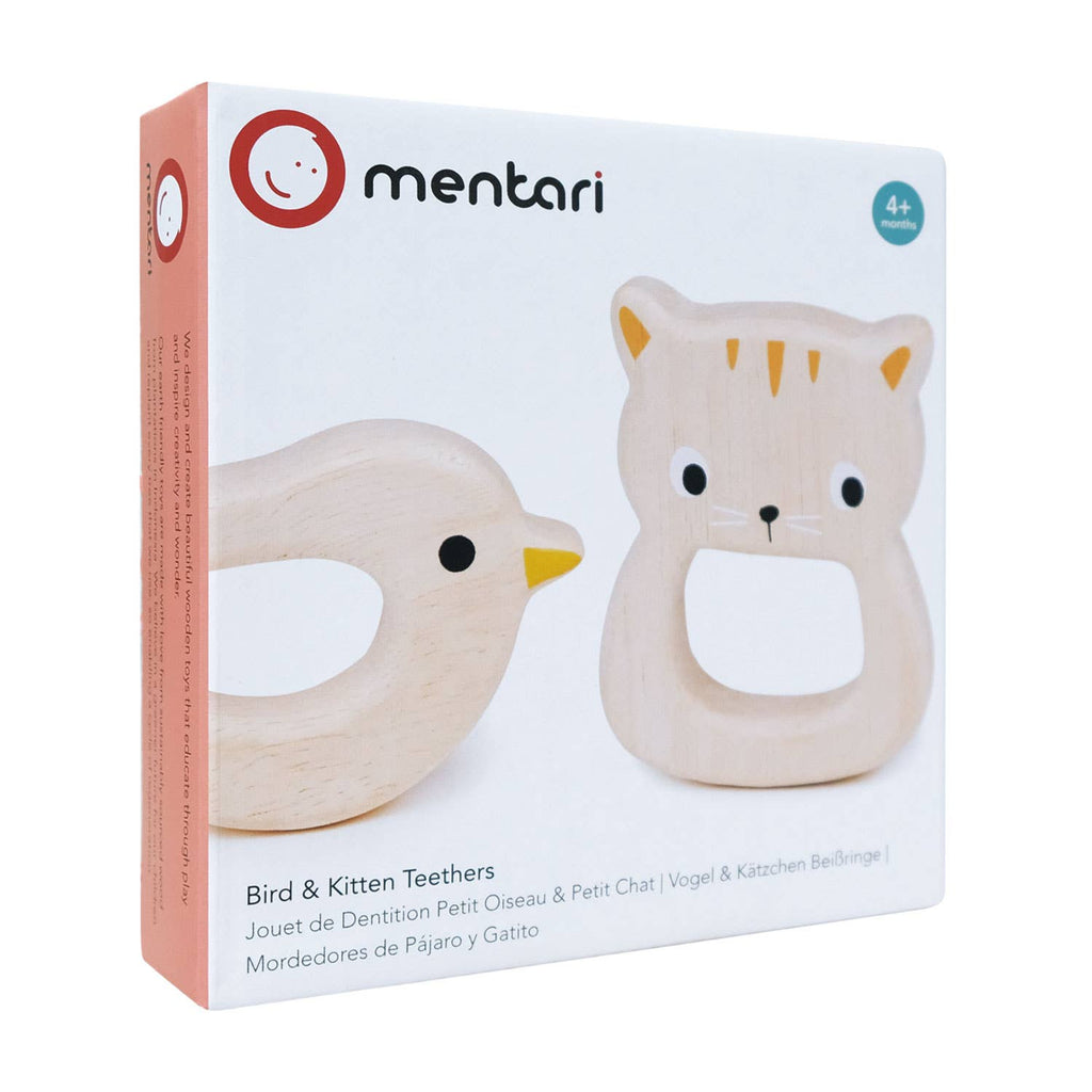 Bird & Kitten Teethers