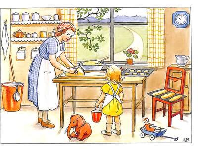 Emily & Daisy, Elsa Beskow