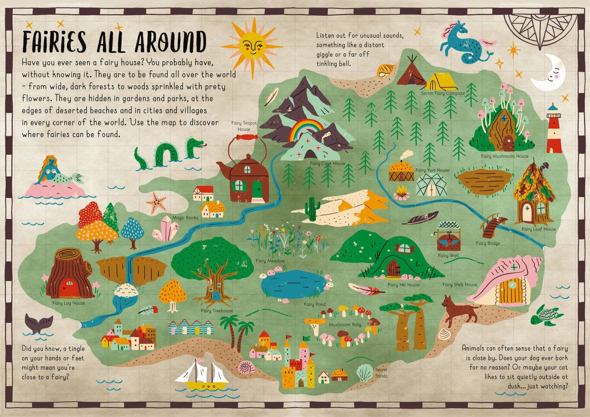 Fairy Tree House Book
