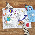 Space Placemat to go – Colour-in Craft Kit