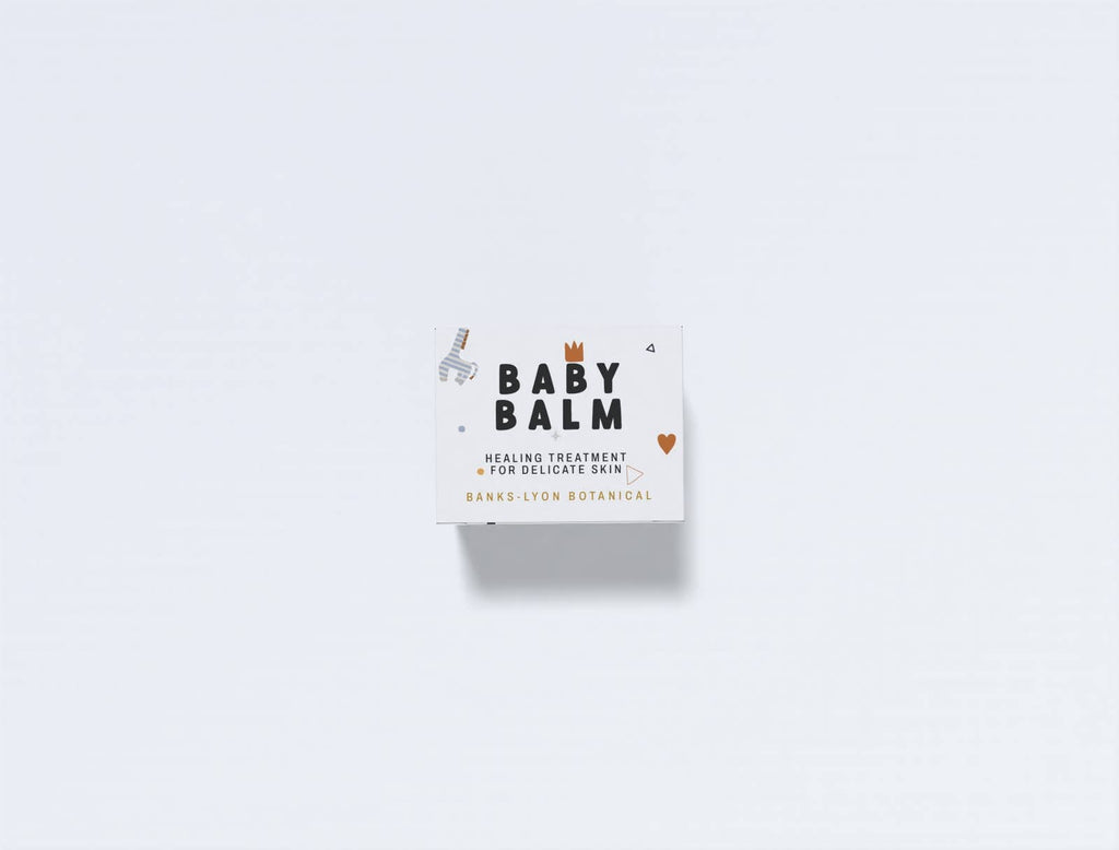 Box of Baby Balm on a white background